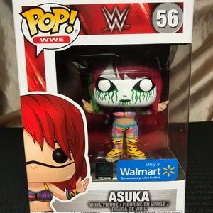 WWE Asuka #56 Facepaint White Green Mask Walmart
